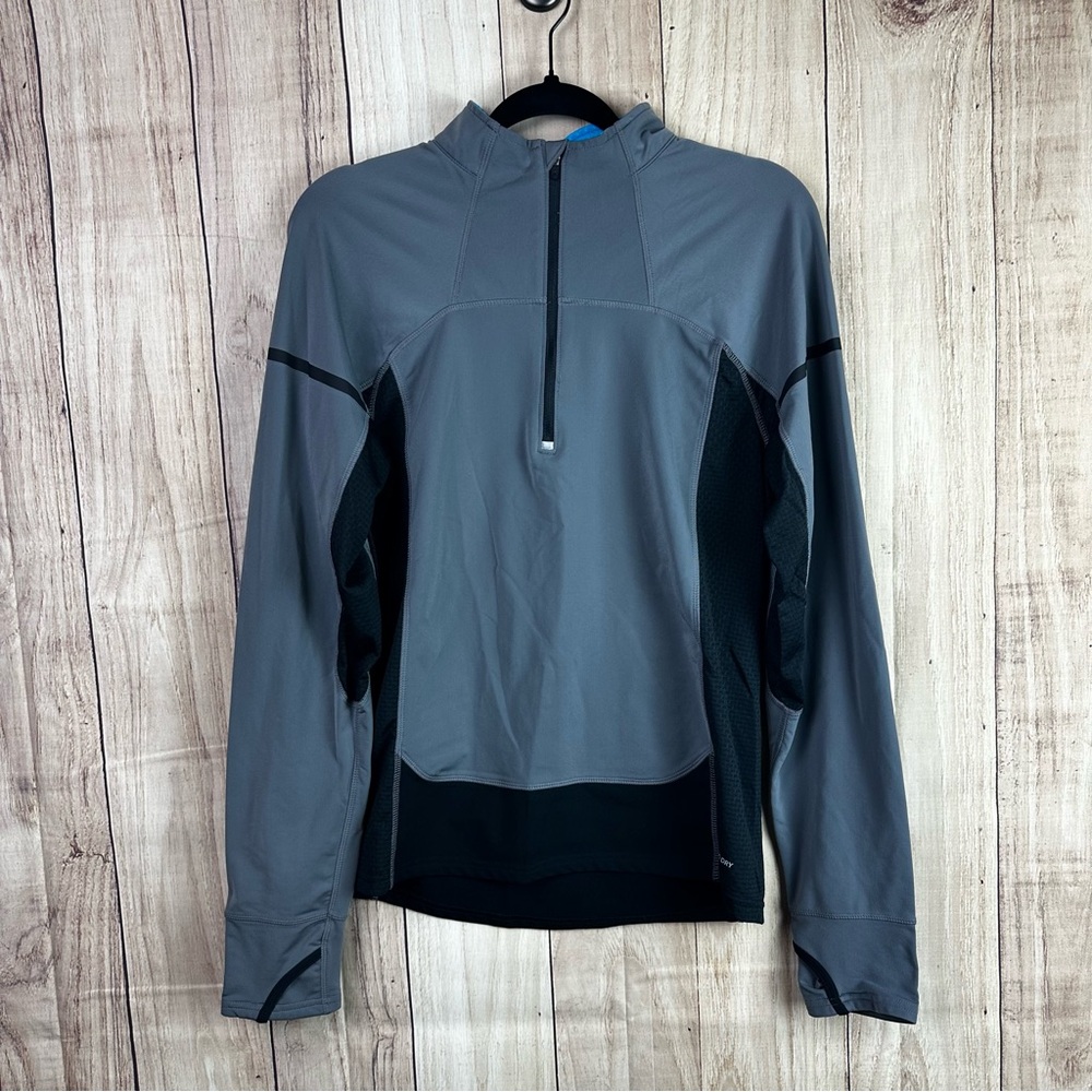 Champion Blue and Gray Duo Dry Pullover
